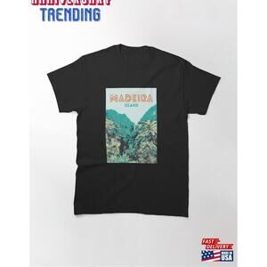 Whispers Of Madeira Natures Embrace Illustration Classic Tshirt
